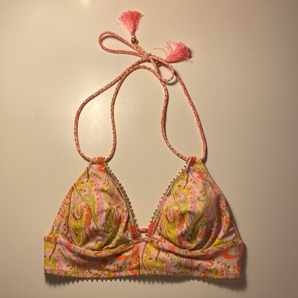 VS Embellished Bikini Top
